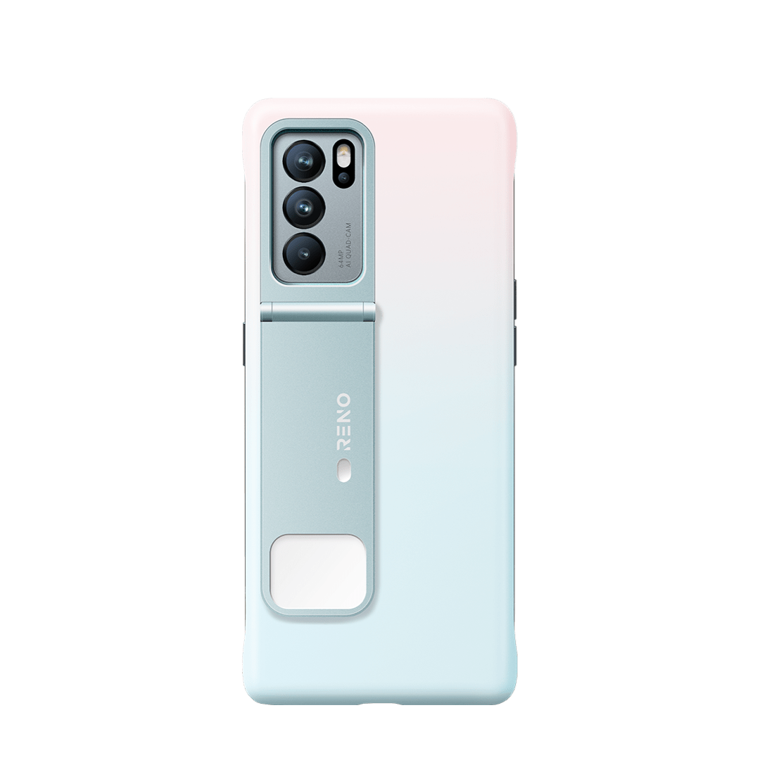 OPPO Reno6 焕采补光保护壳 Reno6 Pro 青木桃桃