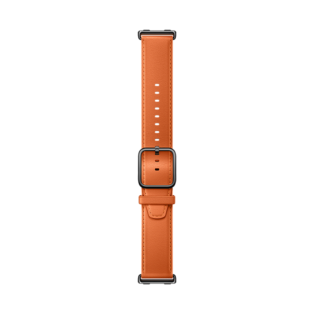 OPPO Watch 2 46mm 醒橙皮小牛皮表带